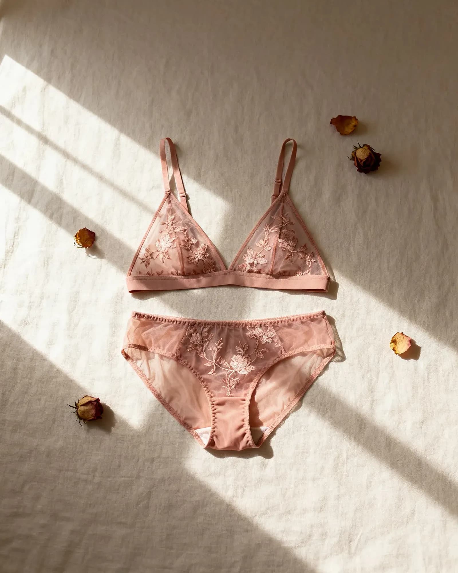 Conjunto Pétalo en rosa (imagen de muestra)